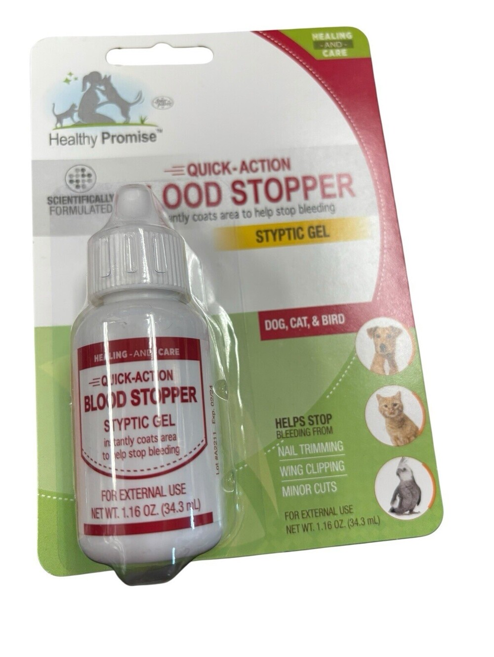 Quick Action Stopper For Pet Nails